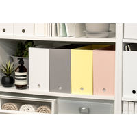 吉川国工業所 持ち運びができる収納ボックス インナーS・L付き オールホワイト MBー02_AW 1セット（1個×3）