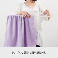 吉川国工業所 バスタオルハンガー２Ｐ 1セット6個：2個入パック×3