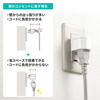 サンワサプライ 温度ヒューズ内蔵アダプタ TAP-AD15W 1個
