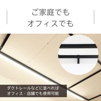 LED直管 シーリングライト 電球色 6畳 引掛シーリング対応 3300lm スワン電器 KCE-412BK 1台