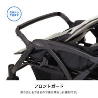 カトージ 4人乗りベビーカー(ブラック) 41465 1台（直送品）