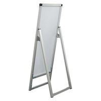 常磐精工 ブラックバリウスカードケーススタンド看板 A3横8片面 アームキャスターセット BVACCSK-A3Y8K-KSET 1台（直送品）