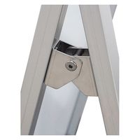 常磐精工 ブラックバリウスカードケーススタンド看板 A4横24両面 アームキャスターセット BVACCSK-A4Y24R-KSET 1台（直送品）