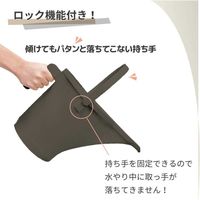 【園芸用品】 DAIM ジョーロの達人 5L ストーングレー 1個