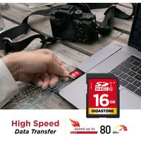 GIGASTONE SDHCカード 16GB Class10 UHSーI U1 GJSXR-16GV1 1枚