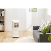 QUADS 上部給水式 大風量冷風扇 QS521WH 1台（直送品）