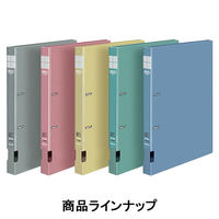 コクヨ Dリングファイル A4タテ 2穴 背幅34mm ブルー 青 1冊 フ‐FD420NB（わけあり品）
