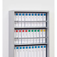 【転倒防止】 キングジム 収納棚につける落下防止ベルトRB1800 1本（わけあり品）