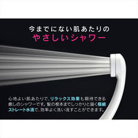 カクダイ シルキーシャワーホースセット(ホワイト) GA-FH018 1個（わけあり品）