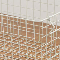 不二貿易 スタッキングワイヤーバスケット WH 37x26x18 26685 1個