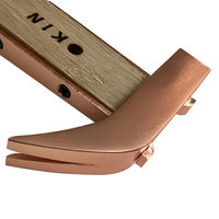 金井産業 舞台屋鎚ハンマー(ナグリ)四角 250mm ブロンズ ショート ショートグリップ 1本（直送品）