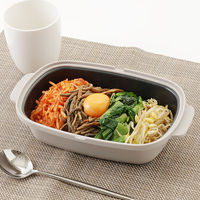 イシガキ 電子レンジ調理器 0.85L グレージュ BAKE 4621 1個