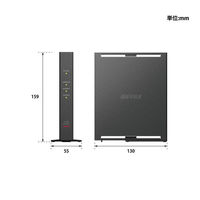 バッファロー 無線LAN親機 11ac/n/a/g/b 866+300Mbps Ipv6対応 WCRー1166DHPL/D 1個（直送品）