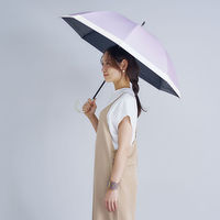 サンブロックラボ 傘遮夏クール傘 ロング ラベンダー 1本 紫外線近赤外線99.9%カット UPF50+ 日傘 コジット