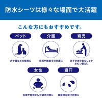 ペットシーツ 防水シーツ 使い捨て　レギュラー 800枚（200枚×4袋）1箱 アイリスオーヤマ