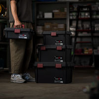 JEJアステージ　ツールボックスST380A ブラック　　1個