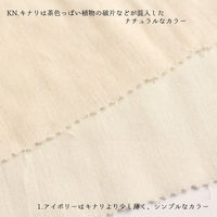 ダブルガーゼ 無地 Wガーゼ 生地 サックスブルー 巾約110cm×10m切売カット KF850WG-9-10M（直送品）