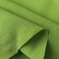 日本紐釦貿易 一越ちりめん 無地 巾約70cm 5mカット 真朱 PIC -52-5M PIC-52-5M 1セット(5m切売カット)（直送品）