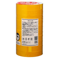 ニチバン　セロテープ　着色　18mm×35m　黄　CT4302ー18　1セット（1パック（10巻入）×5）