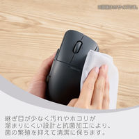 ワイヤレスマウス 静音 Bluetooth/無線2.4GHz 5ボタン+チルト S 黒 M-SH31MBSKXBK エレコム 1個