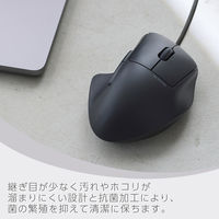 マウス 有線 静音マウス 5ボタン+チルト Sサイズ 黒 M-SH31UBSKBK エレコム 1個