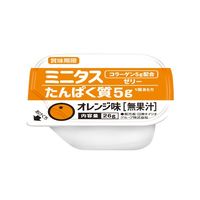 日清オイリオグループ 日清オイリオ ミニタスたんぱく質ゼリーオレンジ味 介護食 栄養補給   021149　 1箱（9個入）