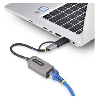 Startech.com LANアダプター USB-C&A 1ポート 10 100M 1 2.5Gbps U2GA-USB-C-ETHERNET 1個