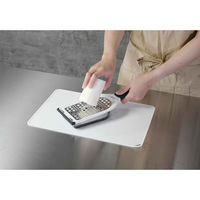 パール金属 調理台マット TOUCH シリコーンシート ホワイト 446876 1個（直送品）