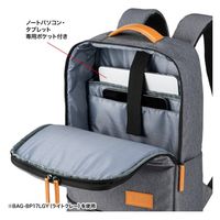 サンワサプライ  カジュアルPCバックパック（ネイビー） BAG-BP17NV（直送品）