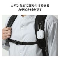 AirPods 4 ケース 用 耐衝撃 衝撃吸収 フタ開閉ロック機能 ホワイト AVA-AP06TSLWH エレコム 1個（直送品）