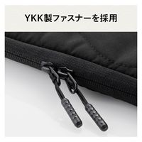 パソコンケース 14インチ オニオンステッチ キルティング 衝撃吸収 ブラック BM-IBQTO14BK エレコム 1個
