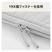 パソコンケース 14インチ オニオンステッチ キルティング 衝撃吸収 グレー BM-IBQTO14GY エレコム 1個