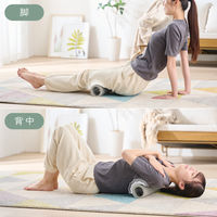 フォームローラー 小さめサイズ 10×30cm <お尻 脚 背中 筋肉のコリほぐし> グレー HCK-FRMGY エレコム 1個（直送品）