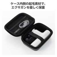 ドクターエア セミハード ケース コンパクト 【REG-04シリーズ専用】 ブラック HCR-SHC04BK エレコム 1個（直送品）