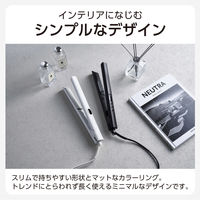 ストレート ヘアアイロン 15mm ロングプレート マイナスイオン ダブルヒーター ブラック TS360A-K テスコム 1個（直送品）