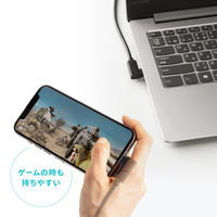 サンワサプライ USB5Gbps TypeーC延長ケーブル（L型・PD100W・0.5m） KUー5GCCP100ENL05 1本