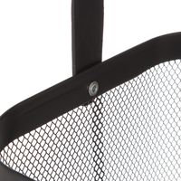 ハンドルワイヤーバスケット ブラック LAKOLE/ラコレ