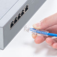 サンワサプライ カテゴリ6A LANケーブル（スリム、やわらか、ツメ折れ防止コネクタ） KBーSL6AYSー03BL 1本