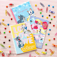 日本ノート トムとジェリーpretty catセミB56.5mm30枚3柄セット U18803 1パック(5柄入)