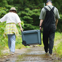 JEJアステージ COREFLUX コアフラックス クーラーボックス 44L　インディゴグレー 1個