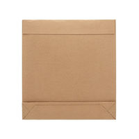 HEIKO 紙製クッション付き宅配袋 茶 300×60×320mm 封かんシール付 1セット（1袋（10枚入）×5） 004192023