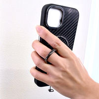 エアージェイ カラビナ&スライドネックストラップ ANP-CRS BK 1個（直送品）