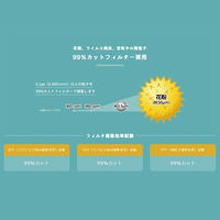 敏感肌マスク 肌面オーガニックコットン100%不織布 ふつうサイズ 1袋（7枚入）個包装 柔らか耳紐Lily Bell