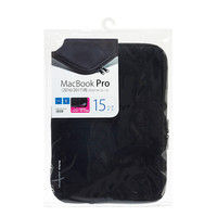 サンワサプライ MacBookプロテクトスーツ（MacBook Pro 15.4インチ対応） ブラック IN-MACPR1501BK 1個（直送品）