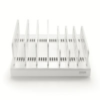 サンワサプライ タブレット・スマートフォン用スタンド(7台収納タイプ) PDA-STN20W 1台