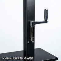 サンワサプライ 手動上下昇降液晶ディスプレイスタンド CR-LAST23 1台（直送品）