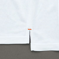 アイトス HERO’S UNIFORM 長袖ボタンダウンポロシャツ（男女兼用） ホワイト 6L AZ-10604-001-6L（直送品）