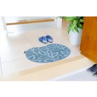 【アウトレット】山崎産業 リーフレッシュ消臭マット　ビーンズ　４５×６０ｃｍ　グレー 4903180196173 １箱（１枚入）（直送品）