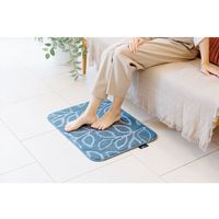 【アウトレット】山崎産業 リーフレッシュ消臭マット　スクエア　４５×６０ｃｍ　グレー 4903180196210 １箱（１枚入）（直送品）