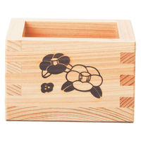 ヤマコー 東濃ひのき/1合桝 四季/四面焼印(無塗装) 12278 1個（直送品）